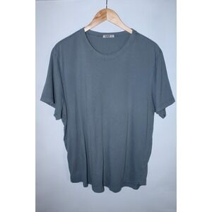 Buck Mason Men's XL Green Short Sleeve Crew Neck T-Shirt